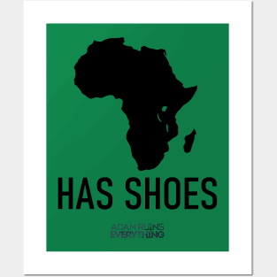 Africa Has Shoes Posters and Art